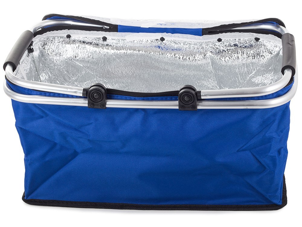 KOSZ PIKNIKOWY TERMICZNY KOSZYK NA PIKNIK ZAKUPY